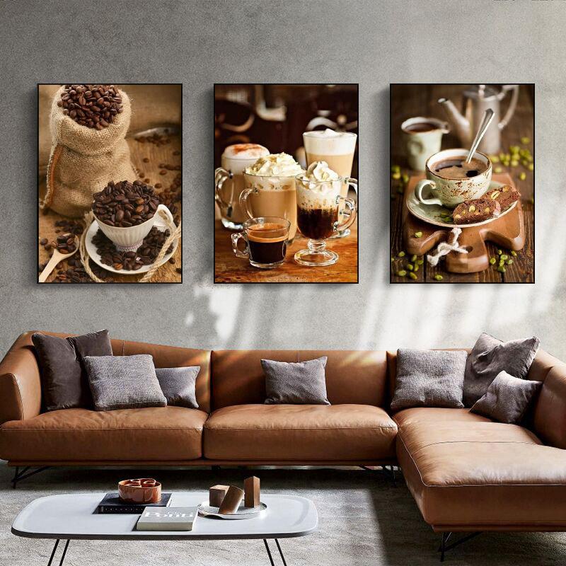 Resin Art Kitchen - Nordic Cafe Retro Coffee Cups Cafe