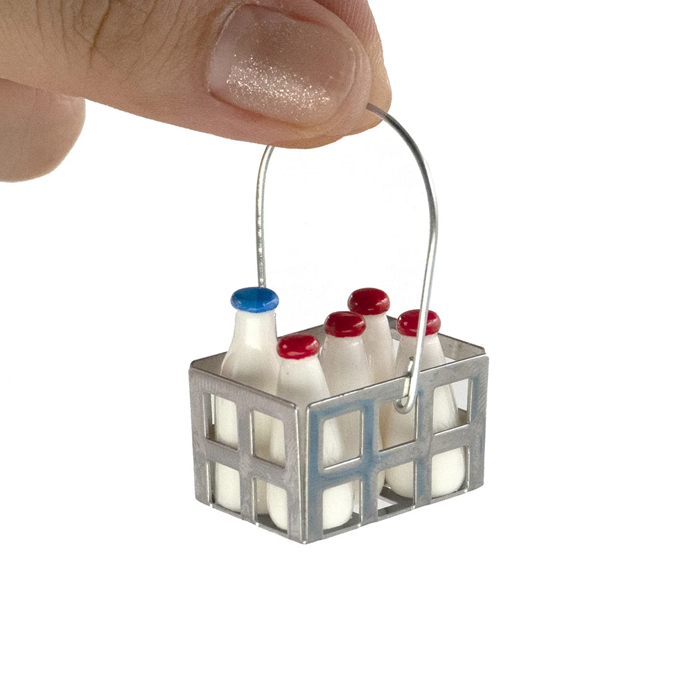 Resin Art Bottle - 1/12 Dollhouse Miniature Accessories Mini Metal