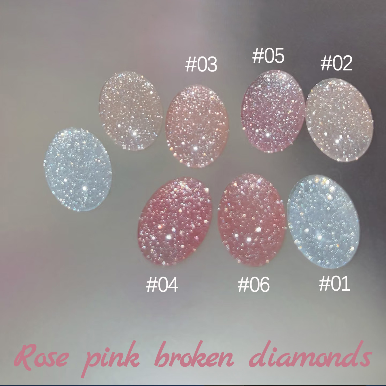 Resin Art For Rose - 1-6pcs TC 2025 New Pink Naked