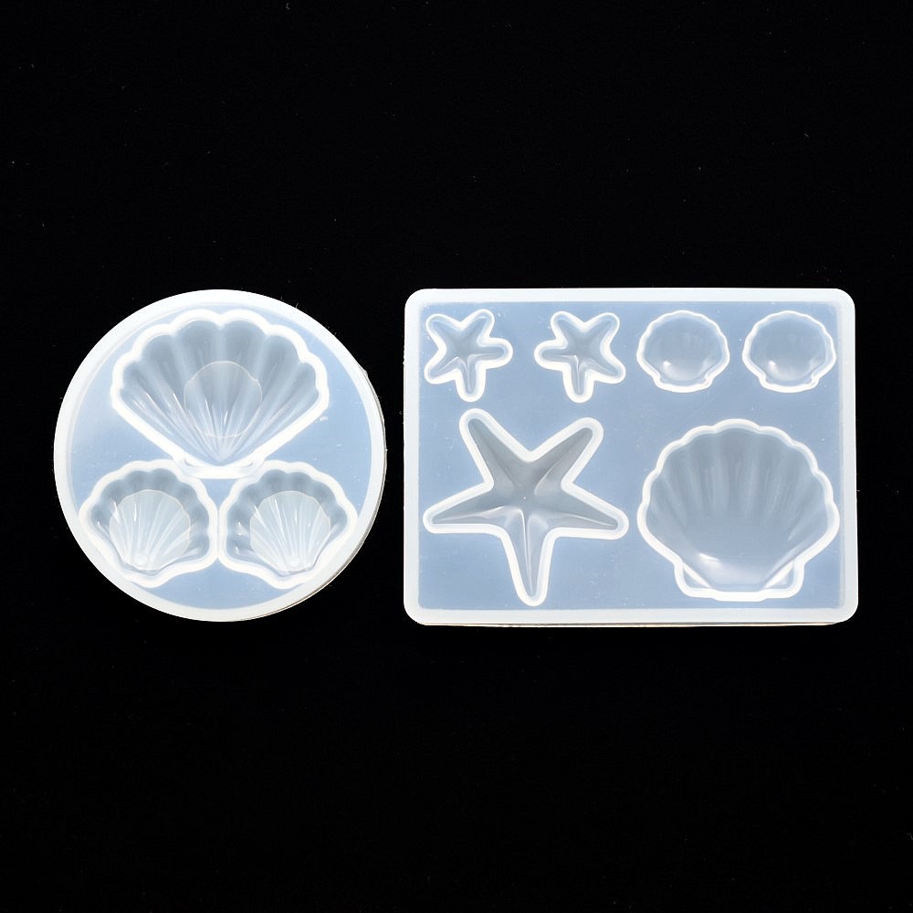 Resin Art Mold - Shell Beads Pendant Silicone Mold Resin