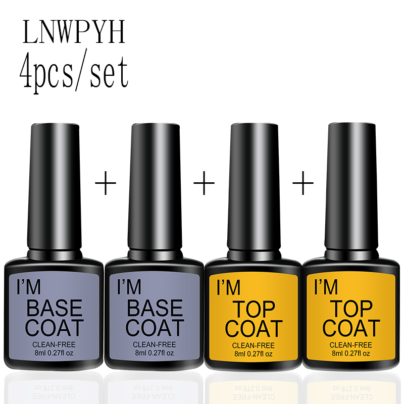Resin Art Use - 4 Pcs/Set Top Coat And Base