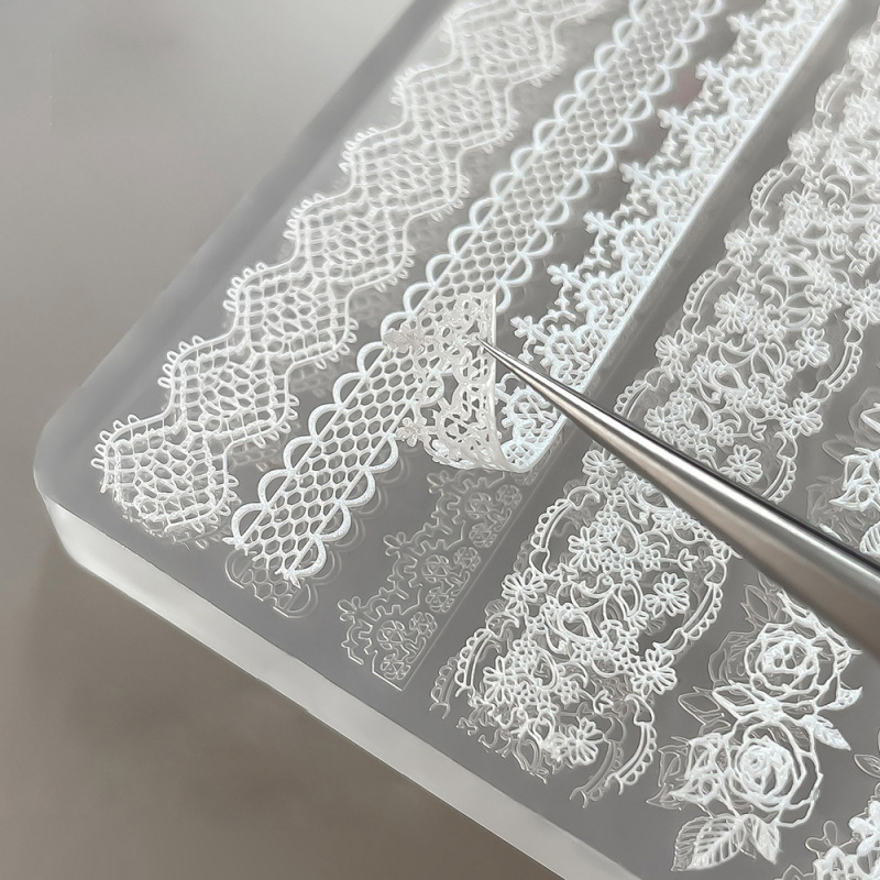 1pc Lace 3D Silicone Nail Mold - Resin Art For Rose review and price