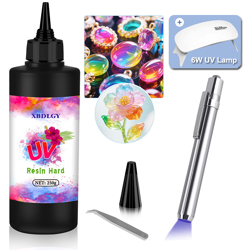 200g/250g/500g UV Resin Hard G - Resin Art Uv review and price