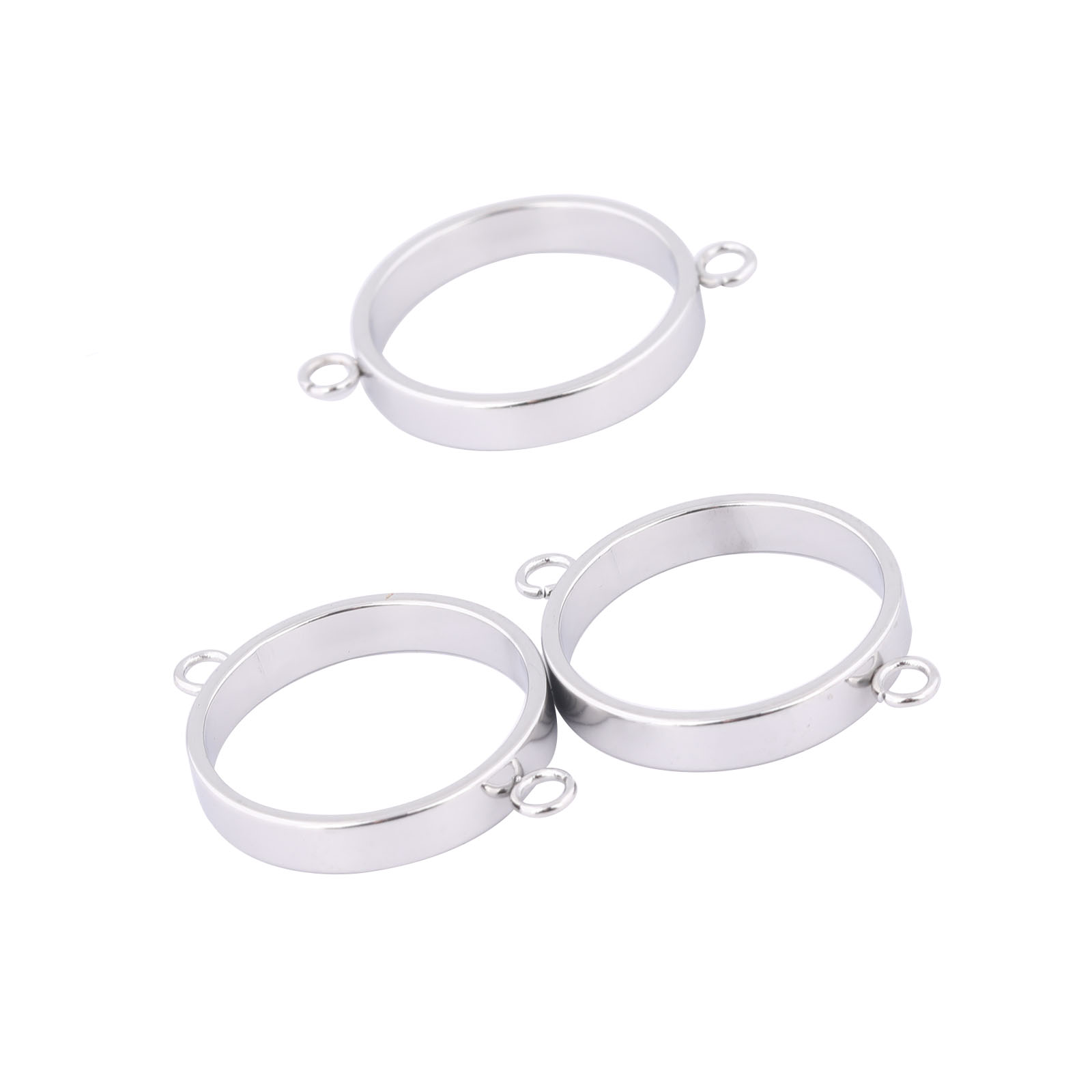 10pcs Stainless Steel 14mm Ope - Bezels Pendant Resin review and price