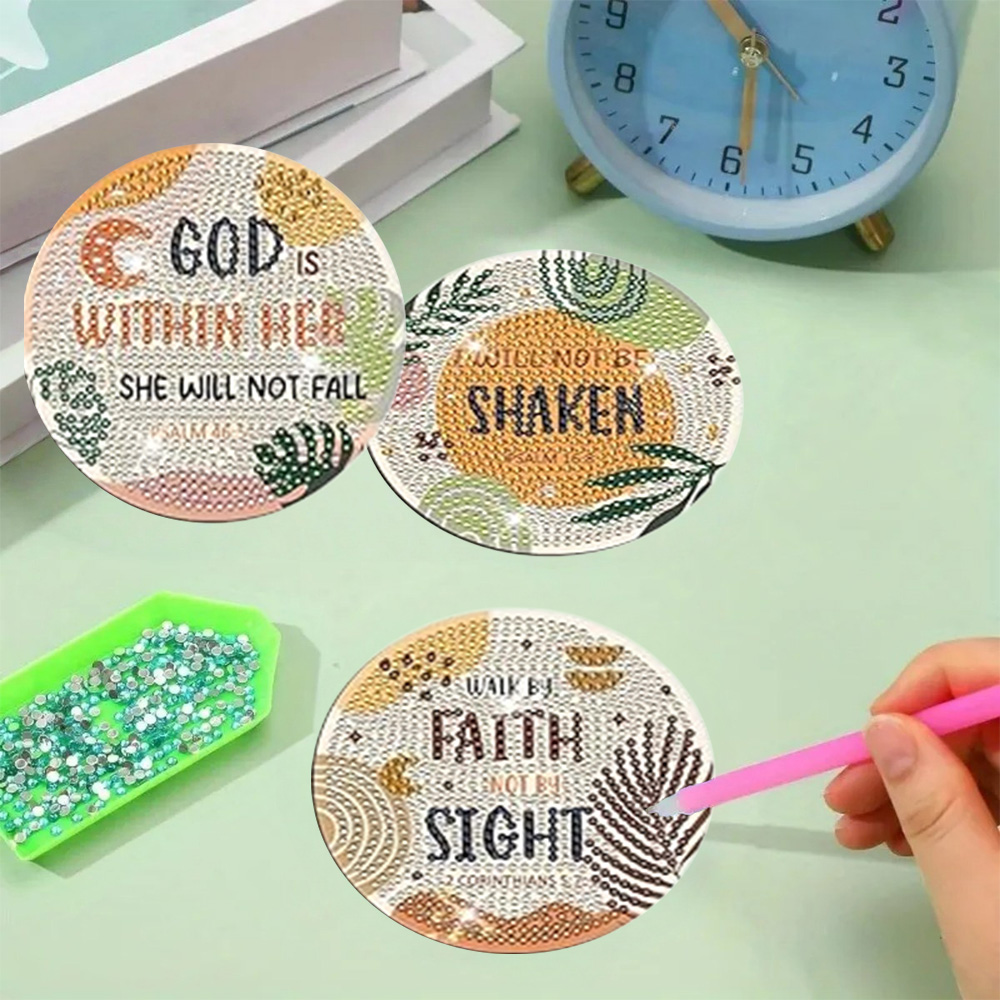 8 Pieces/Set Diamond Painting  - Resin Art Design review and price