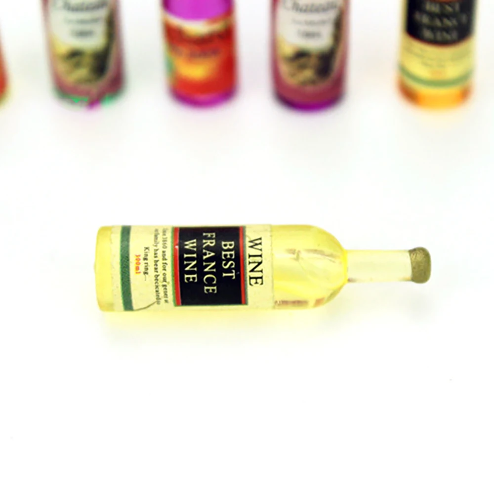 6Pcs 1/12 Dollhouse Miniature  - Resin Art Bottle review and price