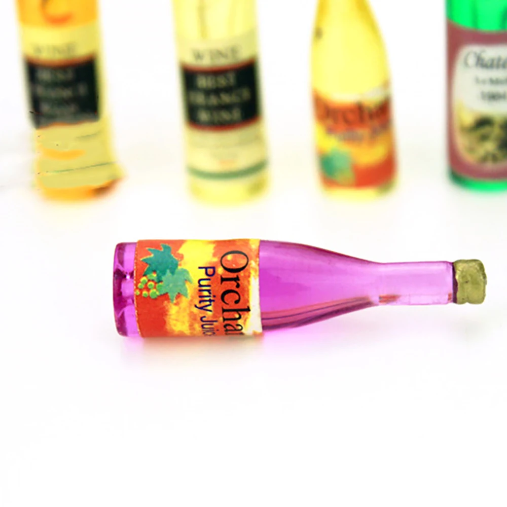 6Pcs 1/12 Dollhouse Miniature  - Resin Art Bottle review and price