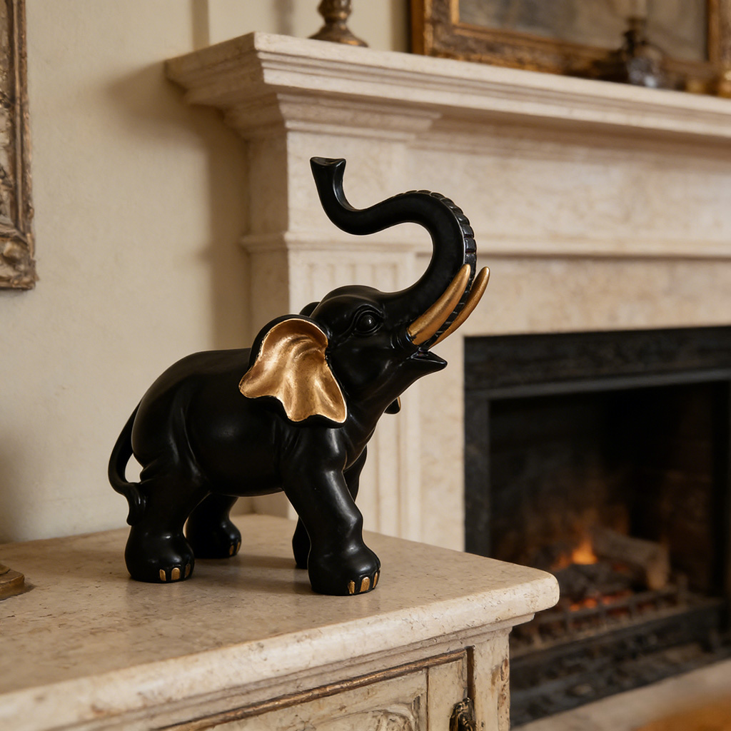 1 piece of black and gold fort - Resin Art Design review and price