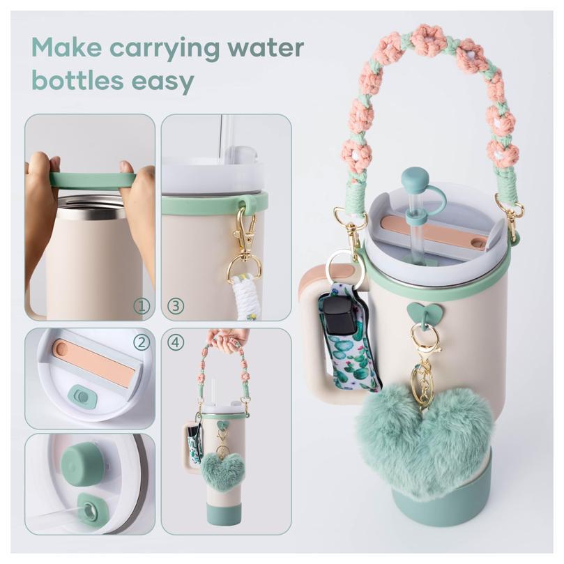 Resin Straw Cap Set for Stanle - Resin Art Bottle review and price