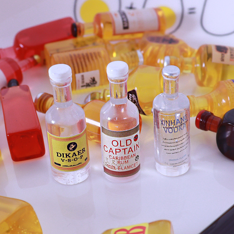10pcs Miniature Dollhouse Bott - Resin Art Bottle review and price