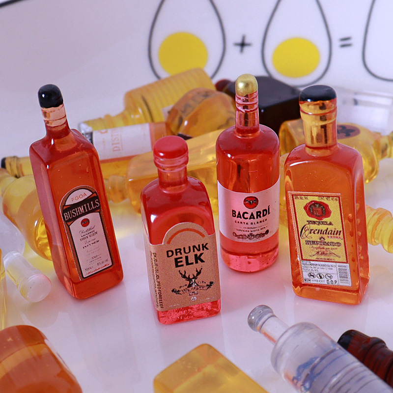10pcs Miniature Dollhouse Bott - Resin Art Bottle review and price