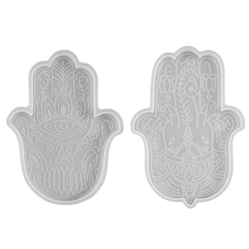 1 Pcs DIY Coaster Hand of Fati - Resin Art Mold review and price