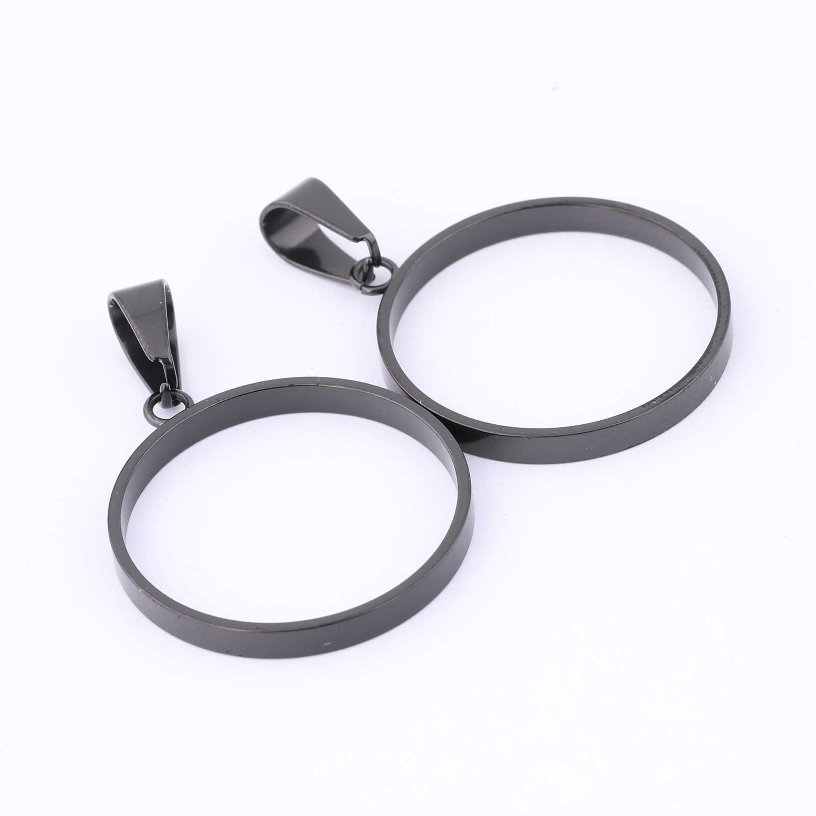 10pcs Stainless Steel Rose Gol - Bezels Pendant Resin review and price