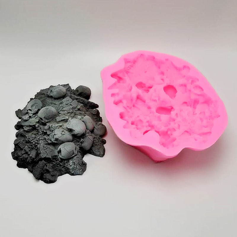 Silicone mold Halloween skull  - Resin Art Kitchen review and price