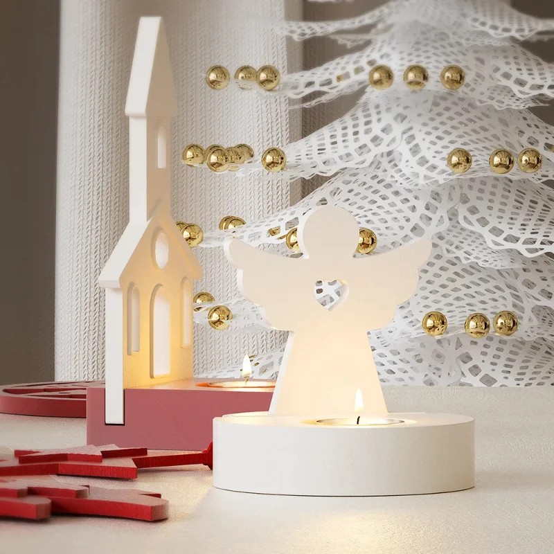 Halloween Christmas  Candle Ho - Xmas Resin Art review and price