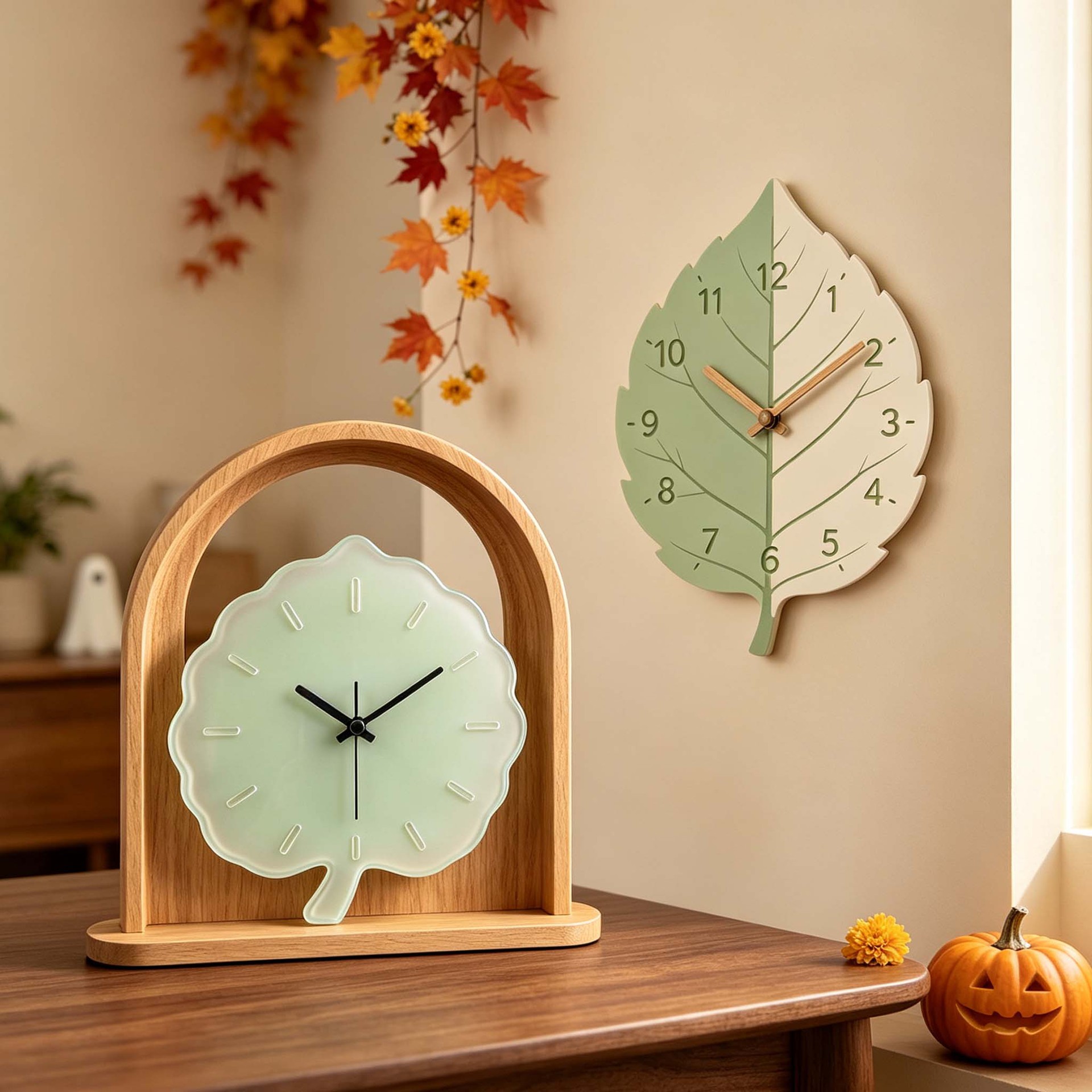 Clock Silicone Molds Leaf Vein - Resin Art Clock review and price