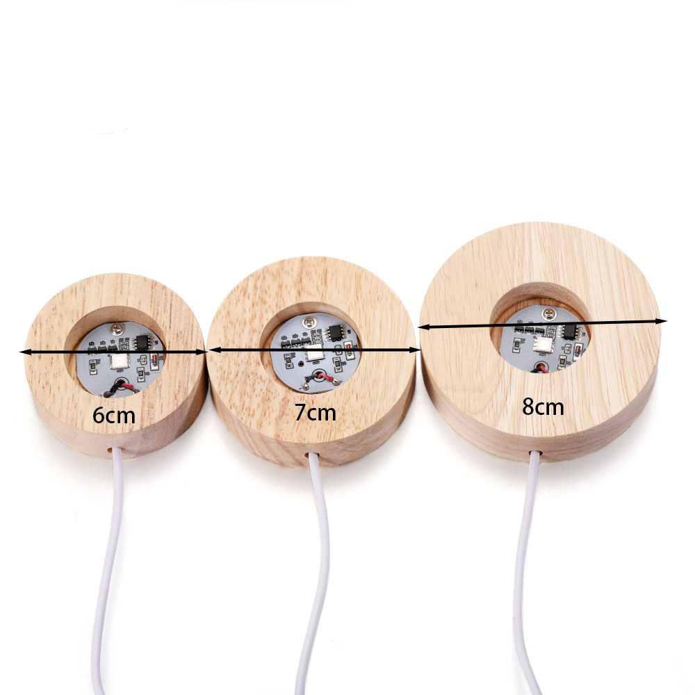 Resin Art Display Round Wood C - Resin Art Stand review and price