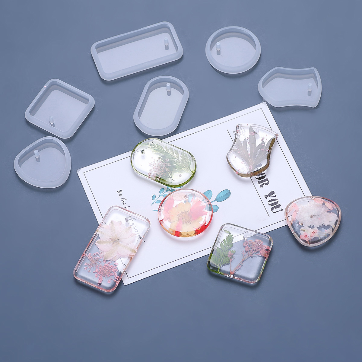 1/6/10pcs DIY Keychain Pendant - Resin Art Mold review and price