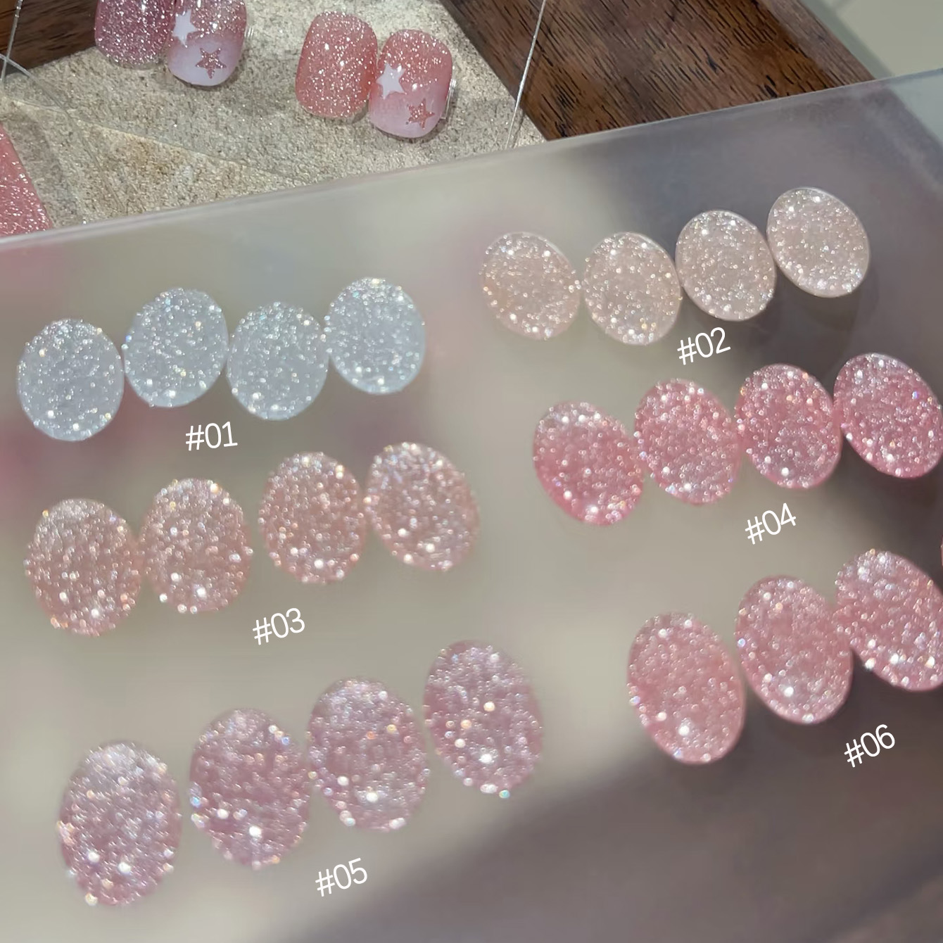 1-6pcs TC 2025 New Pink Naked  - Resin Art For Rose review and price