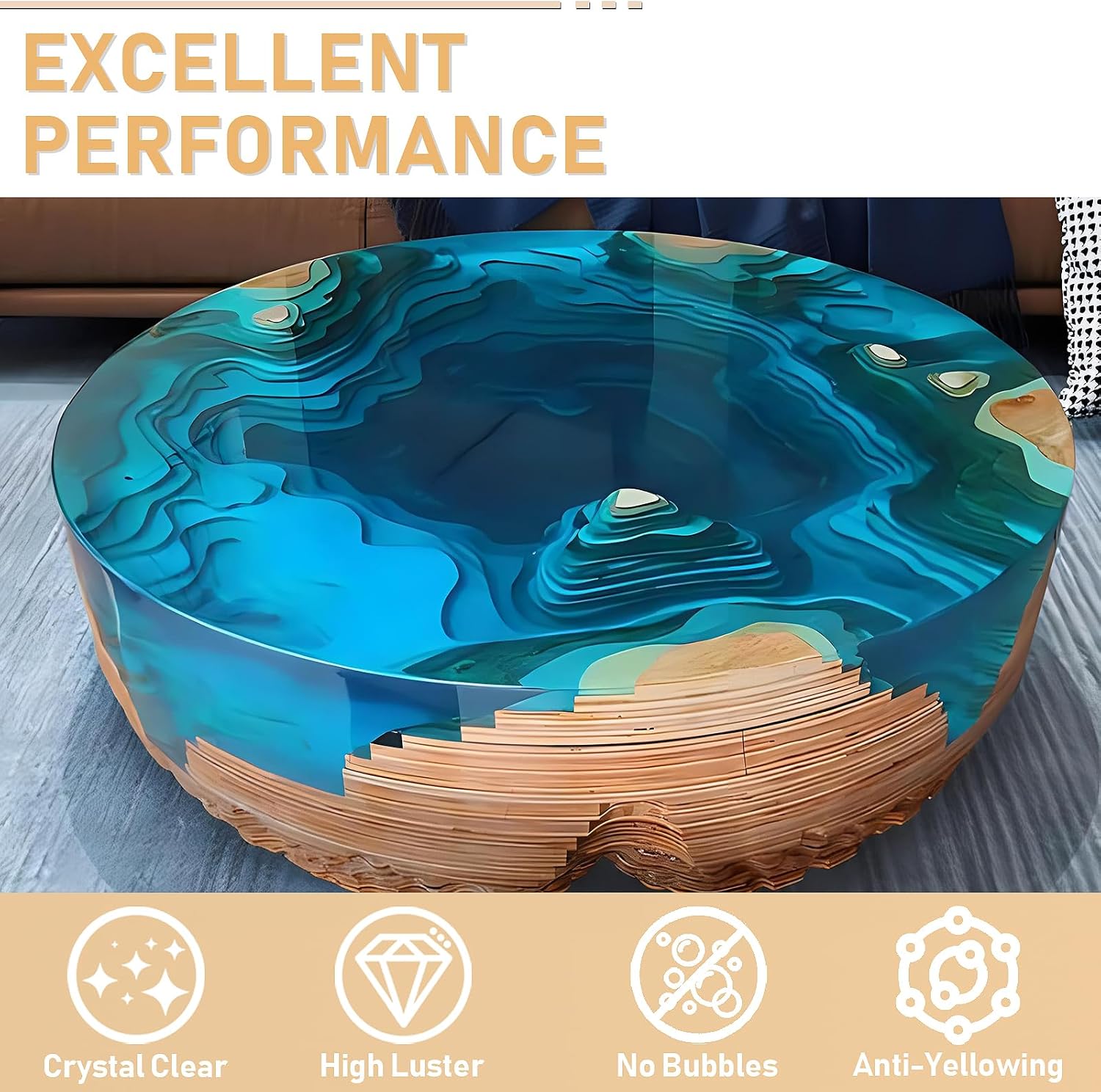 17.6oz/33.8oz AB Resin Epoxy G - Resin Art And Jewelry review and price