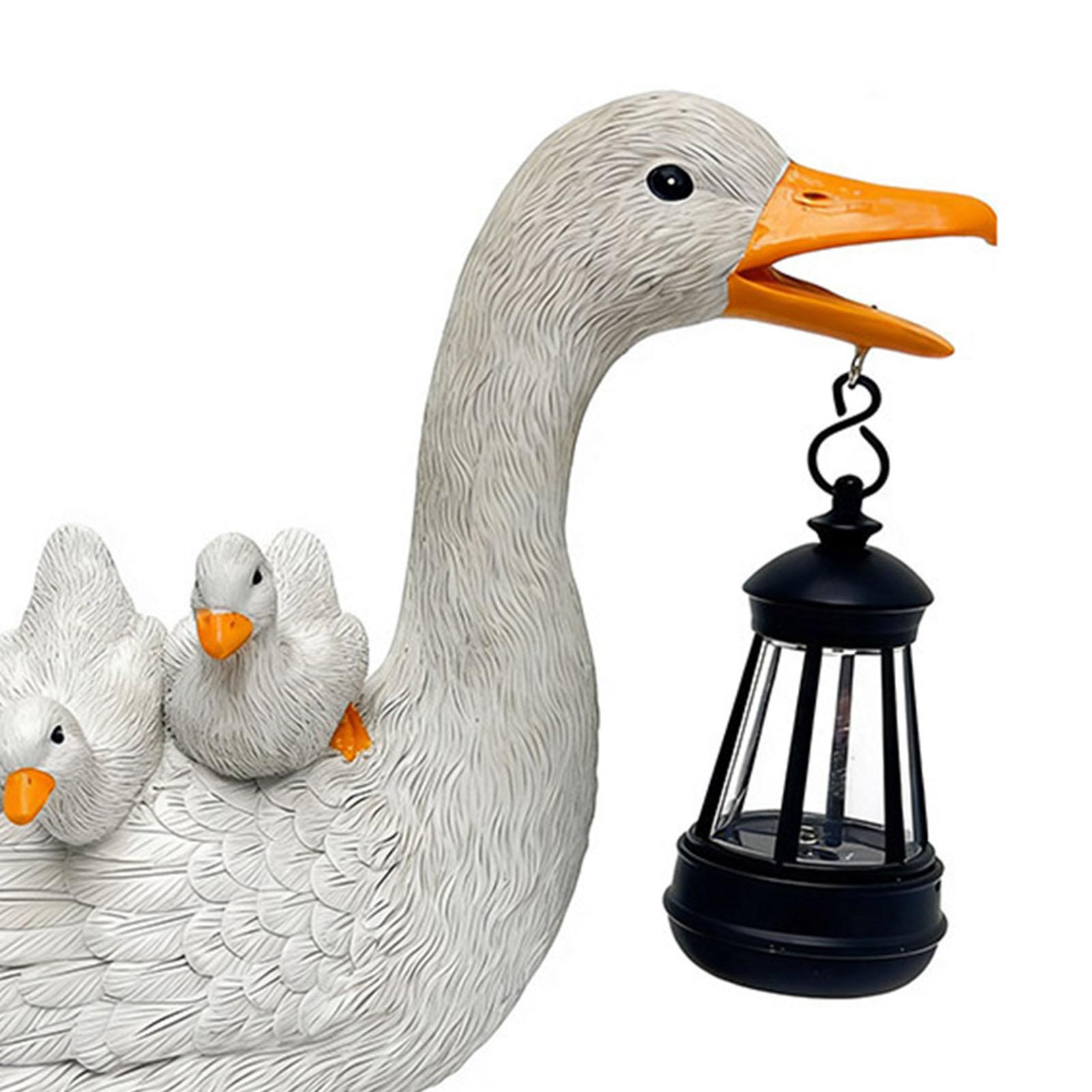 Standing Duck Garden Sculpture - Resin Art Stand review and price