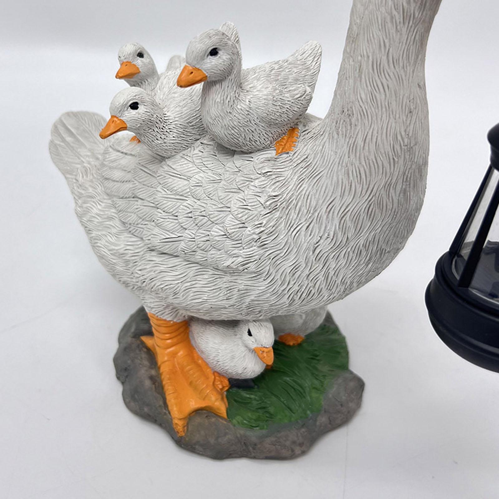 Standing Duck Garden Sculpture - Resin Art Stand review and price
