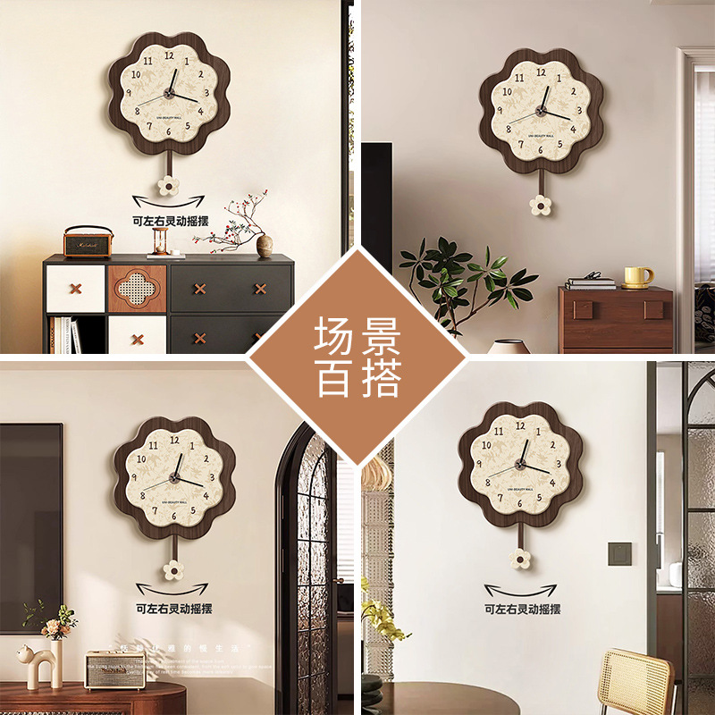Chinese-style Creative Art Wal - Resin Art Clock review and price