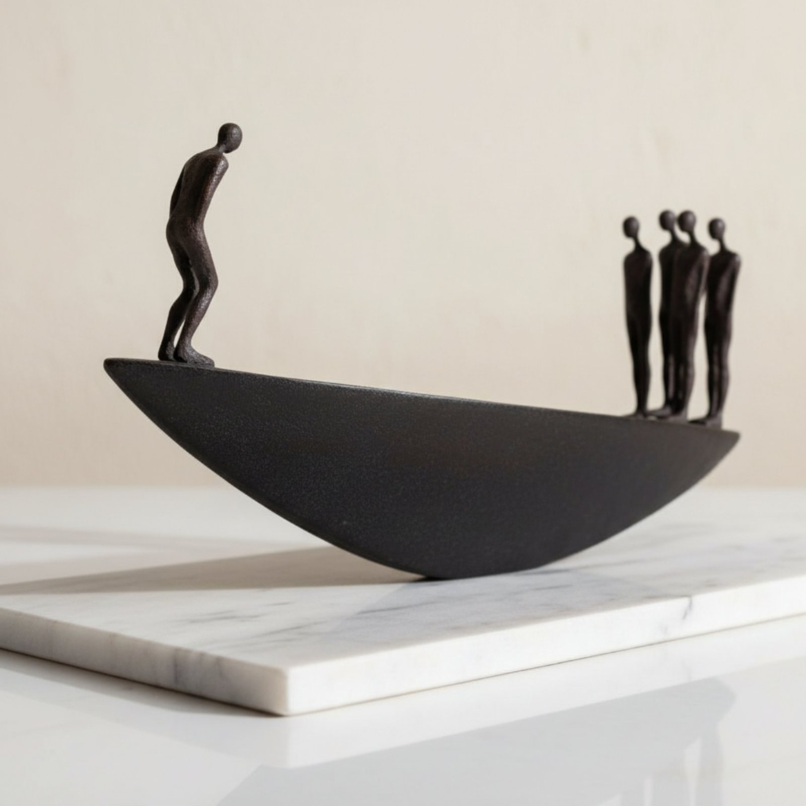 Modern Resin Sailboat Statue A - Resin Art Design review and price