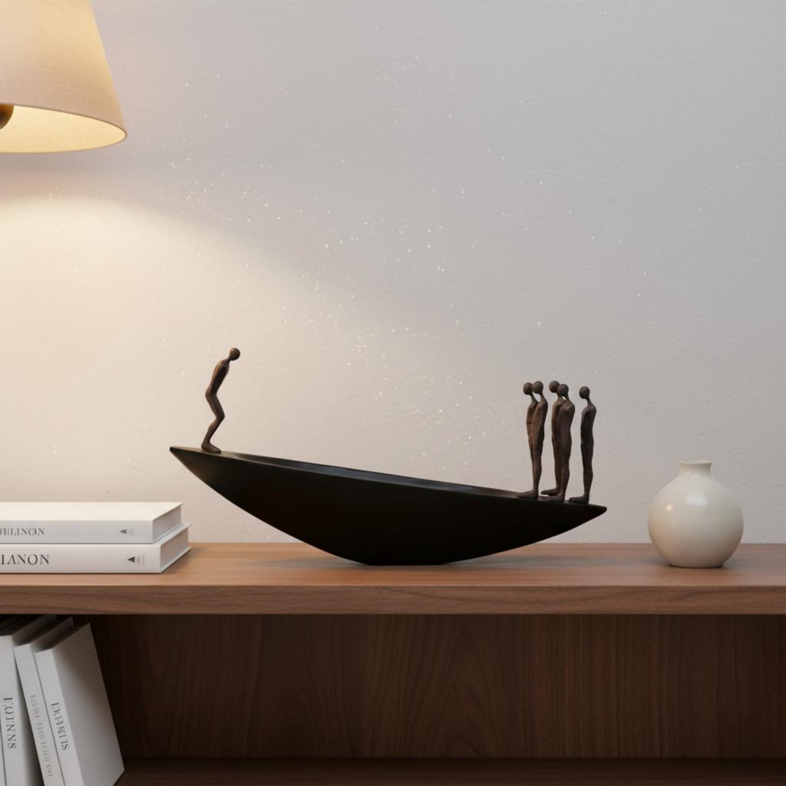 Modern Resin Sailboat Statue A - Resin Art Design review and price