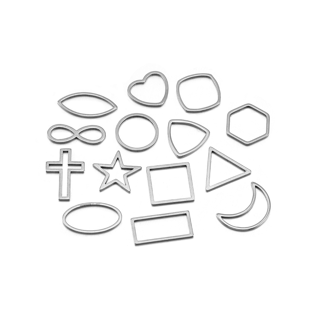 30pcs/lot Border Mold Geometri - Bezels Pendant Resin review and price