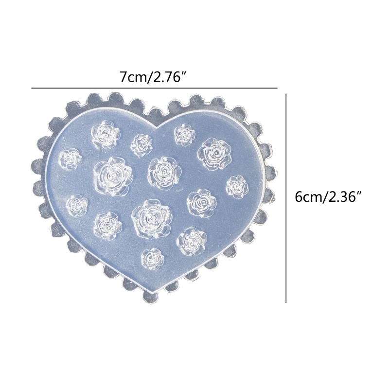3D Rose Flower Nail Art Decora - Resin Art For Rose review and price