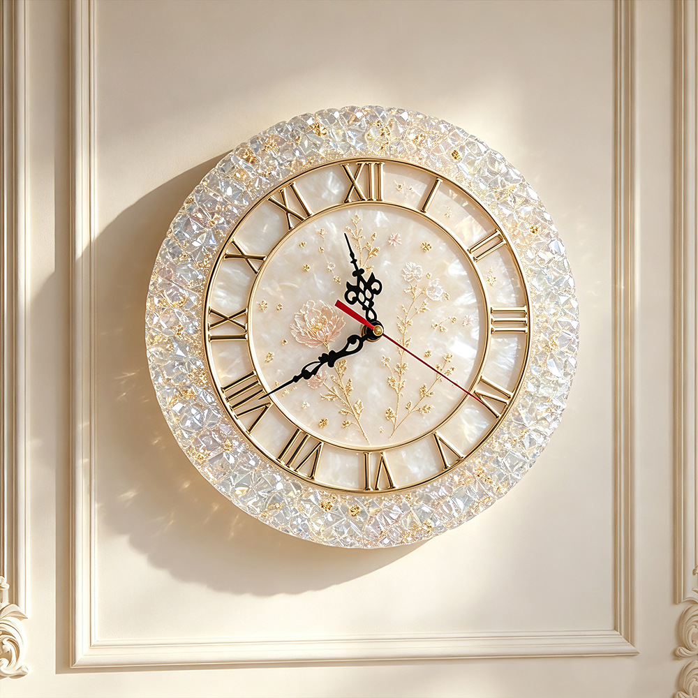 Diamond Faceted Clock Silicone - Resin Art Clock review and price