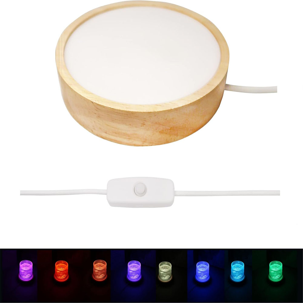 LED Night Light Base 3D Decora - Resin Art Stand review and price