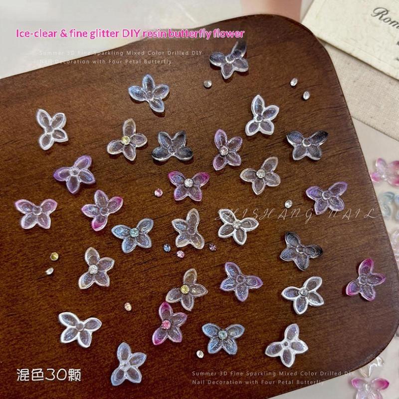 *3D Glitter Resin Nail Art Dec - Resin Art Use review and price