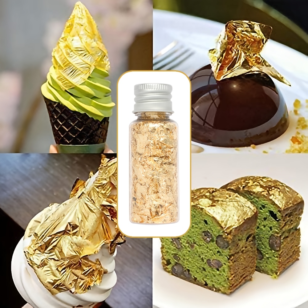Metallic Leaf Flakes,Cake Deco - Resin Art For Rose review and price