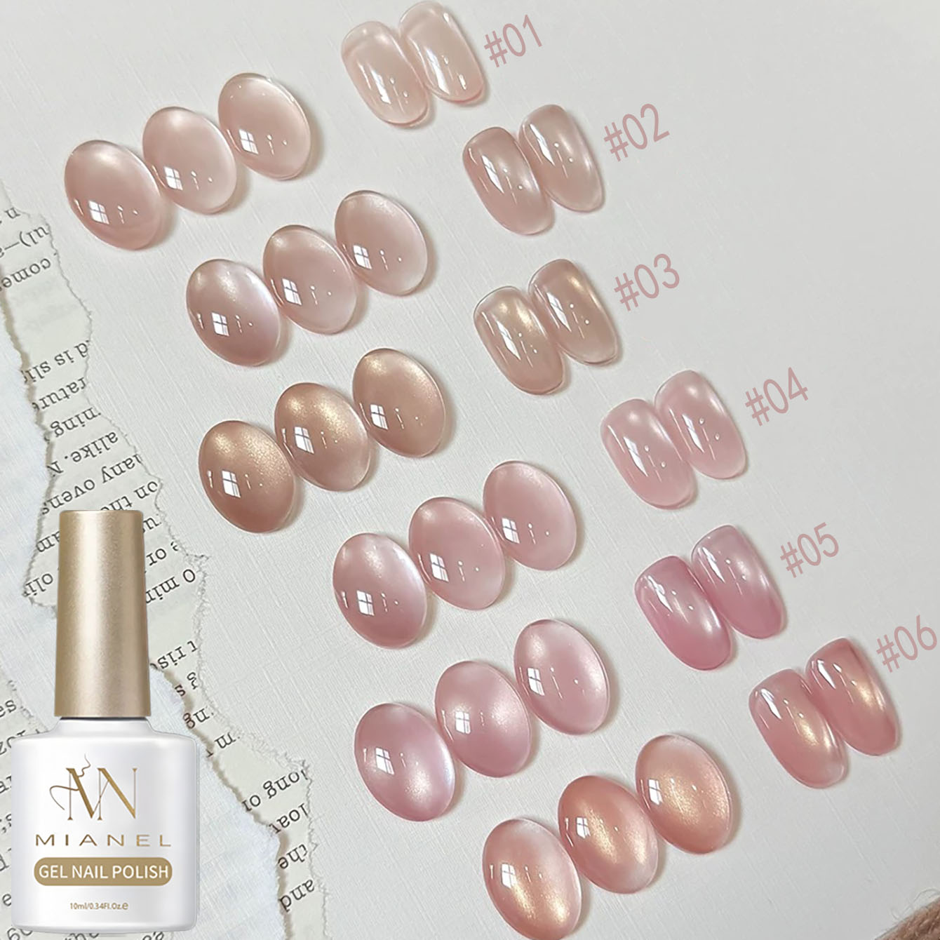 MIANEL 10ML Lover Pink Series  - Resin Art Use review and price