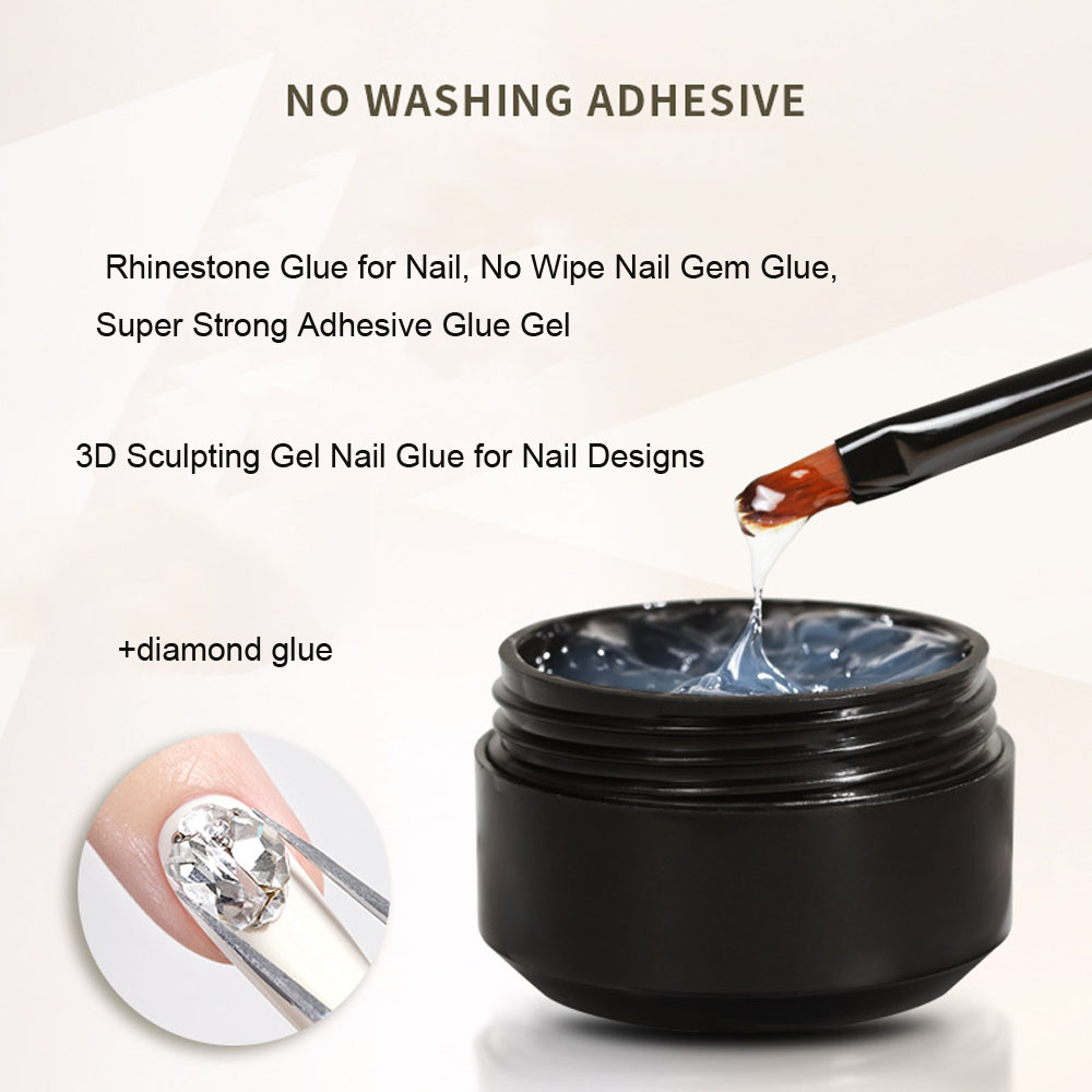 19g/5g/Bottle Strong Nail Glue - Resin Art Use review and price