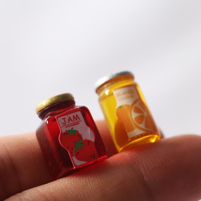 10pcs Simulation Strawberry Ja - Resin Art Bottle review and price