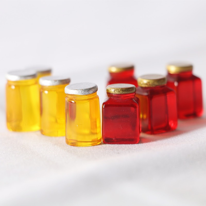10pcs Simulation Strawberry Ja - Resin Art Bottle review and price