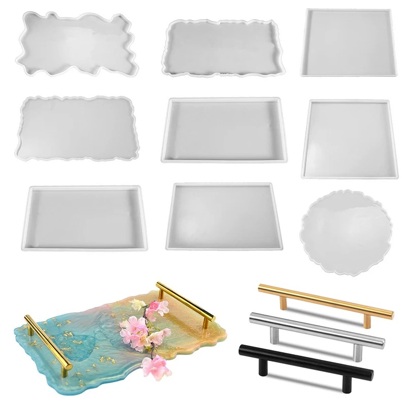 Tray Epoxy Resin Silicone Mold - Resin Art Mold review and price