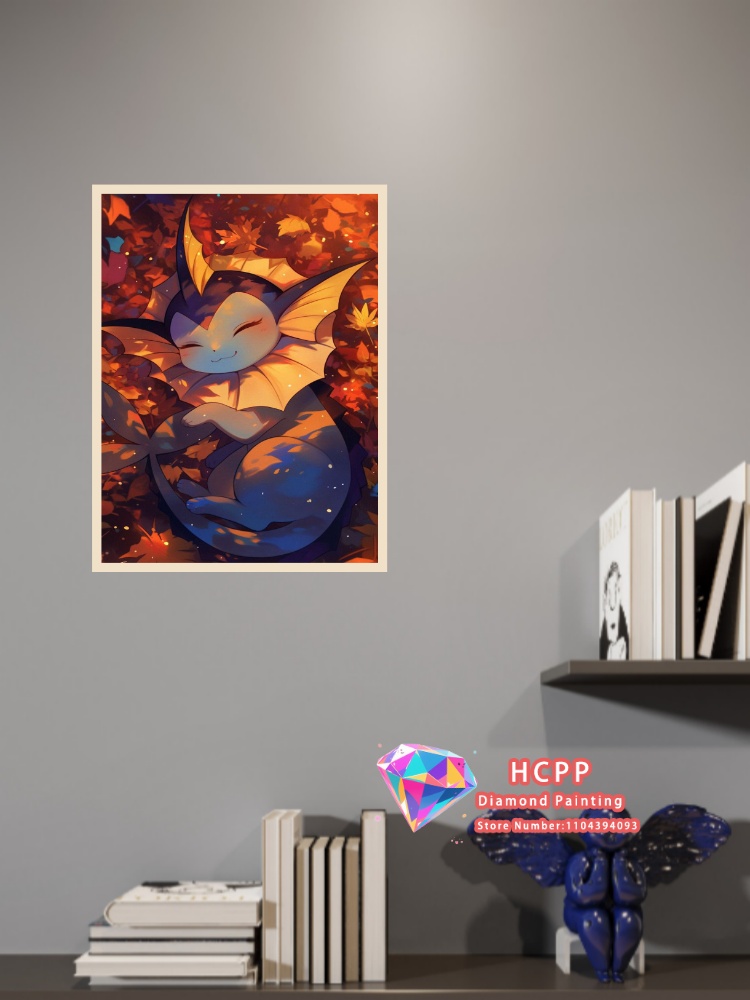 1pc frameless Cartoon Pokemon  - Resin Art Products review and price