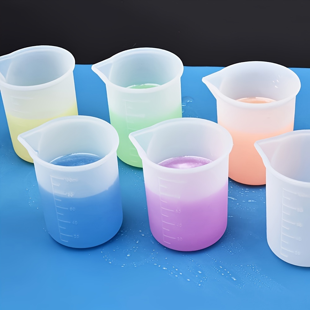 5-Piece Silicone Measuring Cup - Resin Art Kitchen review and price