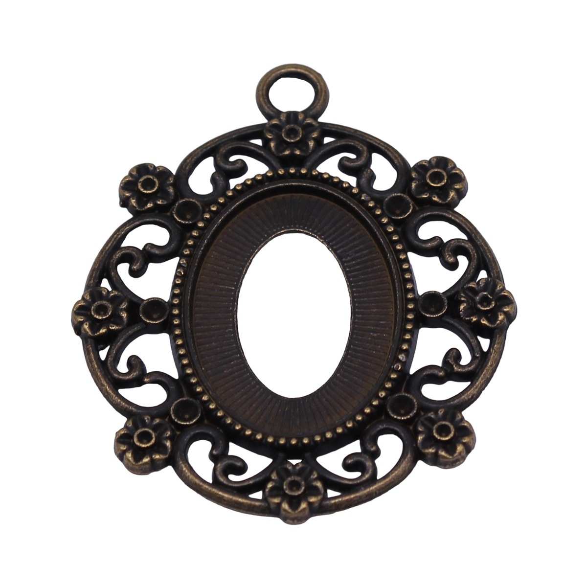 Fit 18x25mm Bezel Tray Setting - Bezels Pendant Resin review and price