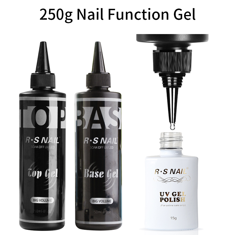 RS NAIL 250ML Super Top Coat B - Resin Art Use review and price