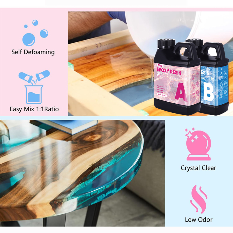 Crystal Clear 1:1 Epoxy Resin  - Resin Art And Jewelry review and price