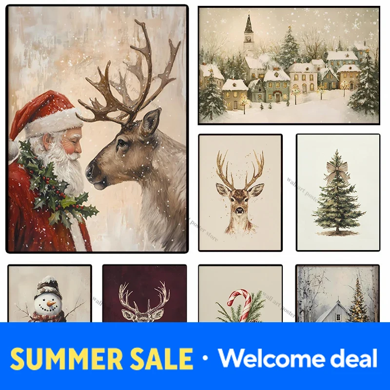 2026 Christmas Wall Art Poster - Xmas Resin Art review and price